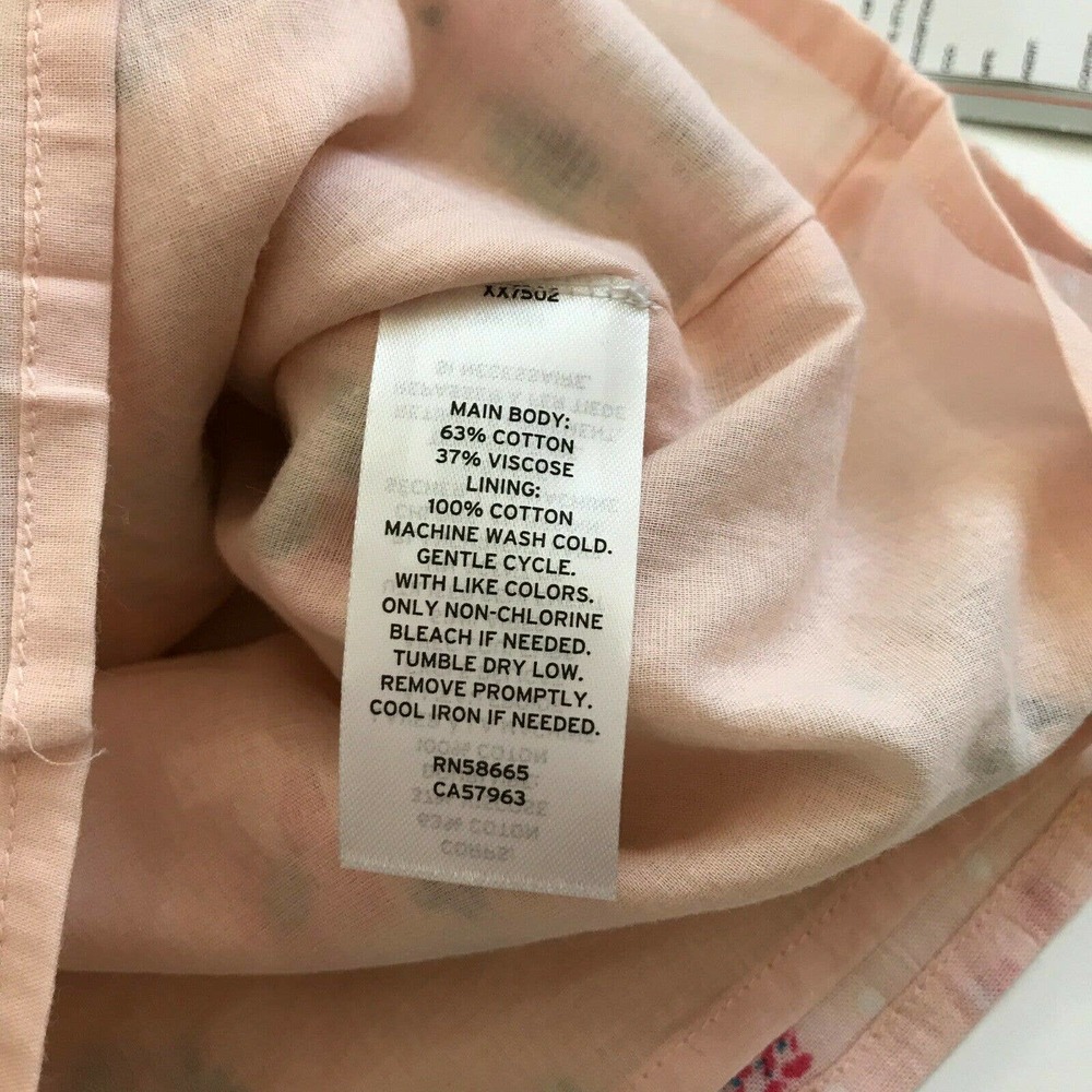 Ruby & Bloom Childrens Ruffle Woven Top - Picture 4 of 4